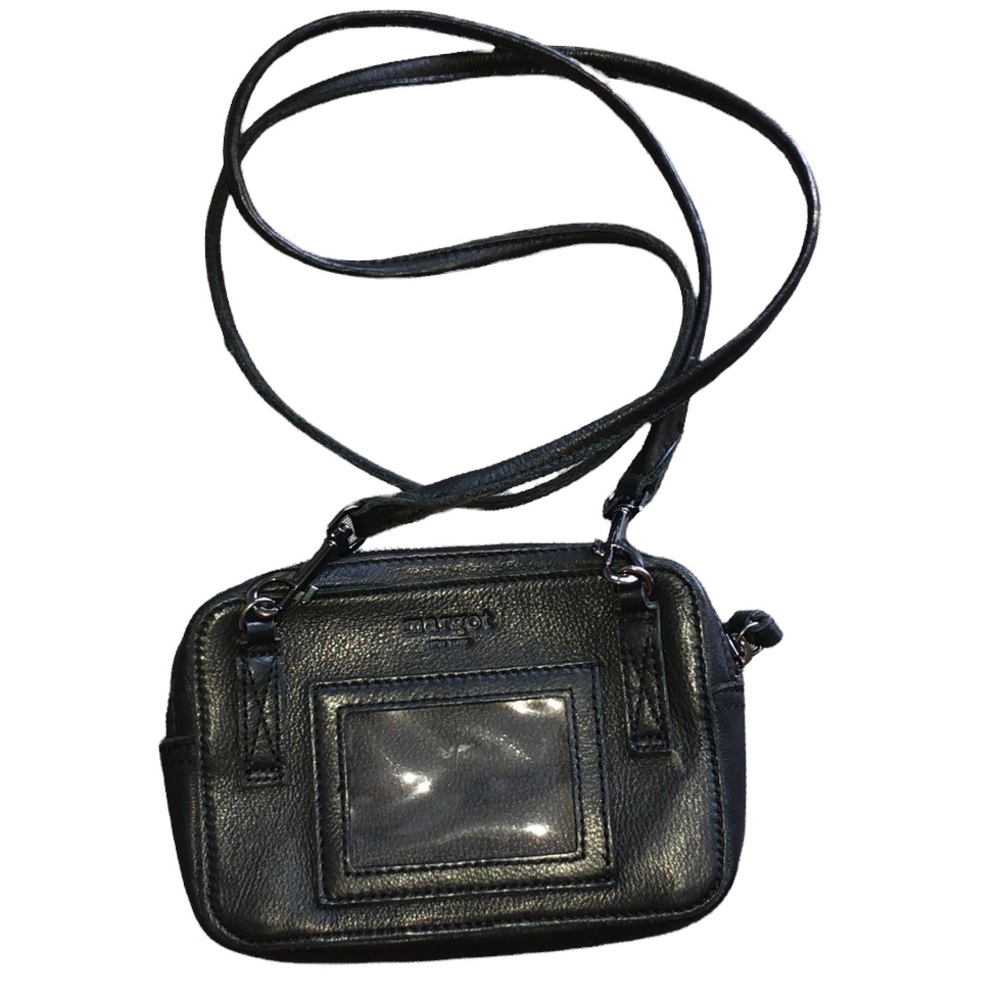 Margot NY || 3 in 1 Mini Leather Crossbody Wristlet Belt Purse